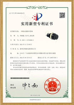 FH10-12N開關實用新型專利證書